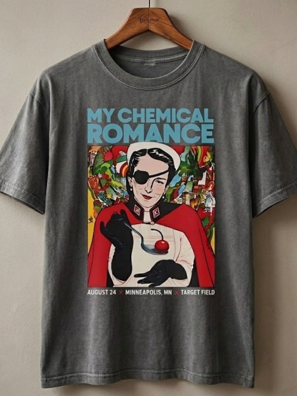 Comfort Colors My Chemical Romance MCR Vintage Emo Pop Punk Tour Tee - Band Tee